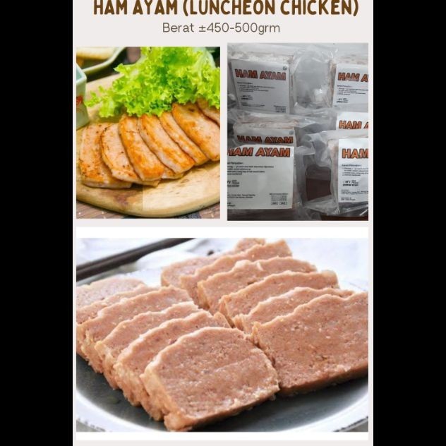 

Ham Ayam / Luncheon
