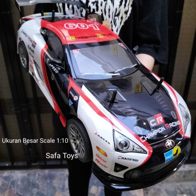 Rc Drift Mobil Remote Control Sedan Drift Besar Scale 1:10 Rc Sedan Drift