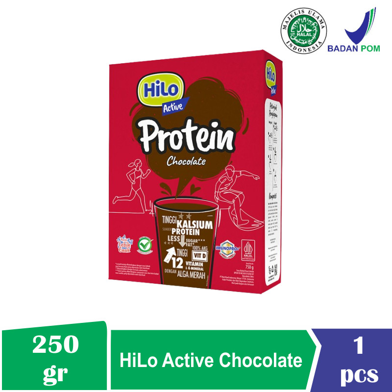 

HiLo Active Chocolate 250gr - Susu Tinggi Kalsium Rendah Lemak