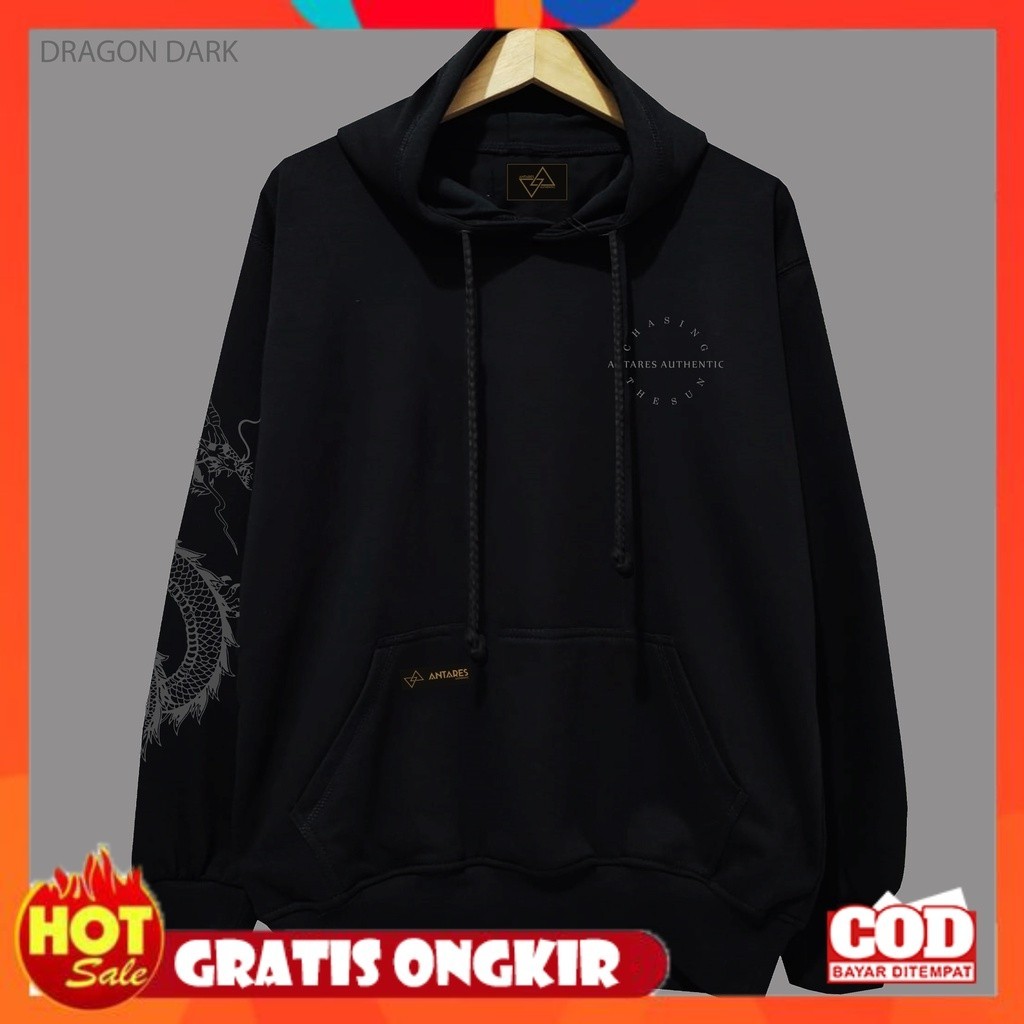 [PREMIUM ORIGINAL] SWEATER HOODIE SIZE JUMBO XXL-XXXL OVER SIZE ANTARES NAGA