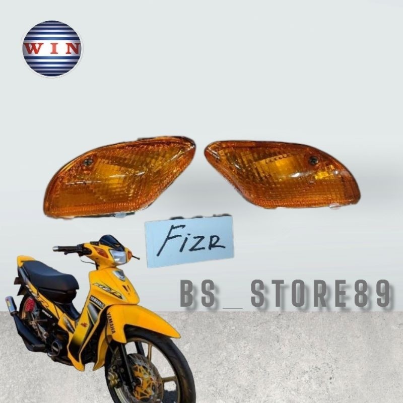 LAMPU SEN  SEIN DEPAN YAMAHA FIZ R ORANGE | FRONT WIKER ASSY FIZ R  | LAMPU RITTING DEPAN FIZ R ORAN