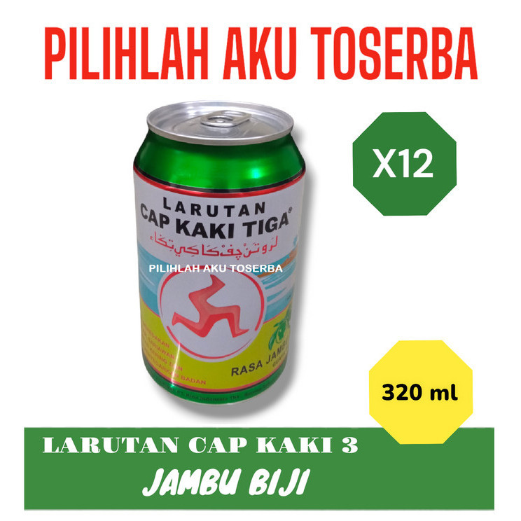 

Larutan Penyegar CAP KAKI 3 Rasa JAMBU KALENG 320 ml - ( HARGA 12 Kaleng )