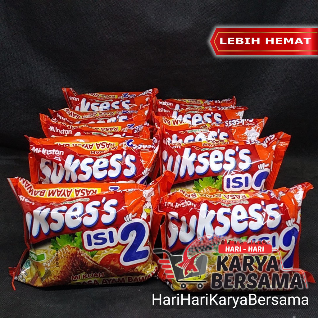 

SUKSES'S MIE INSTANT ISI 2 AYAM BAWANG PACK 10'S X 112GR