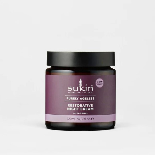 SUKIN RESTORATIVE NIGHT CREAM RESTORATIVE NIGHT CREAM PURELY AGELESS 120ML
