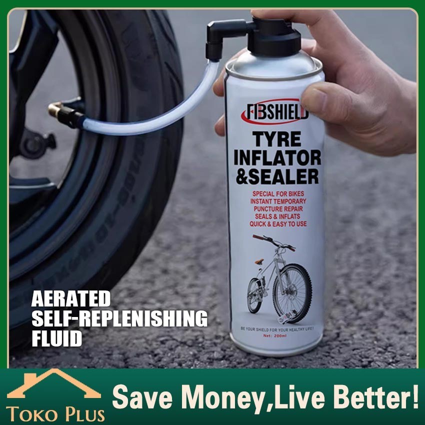450ml Cairan Ban Tubeless Motor/Mobil/Sepeda Listrik Universal Anti Bocor Tambal Ban Tubles Cairan A