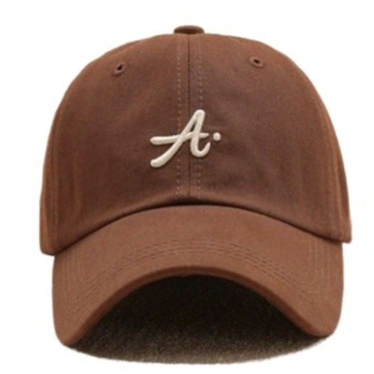 Pria Wanita Baseball Topi Baseball Bordir Inisial Huruf A Bahan Katun Lembut Topi Baseball Inisial H