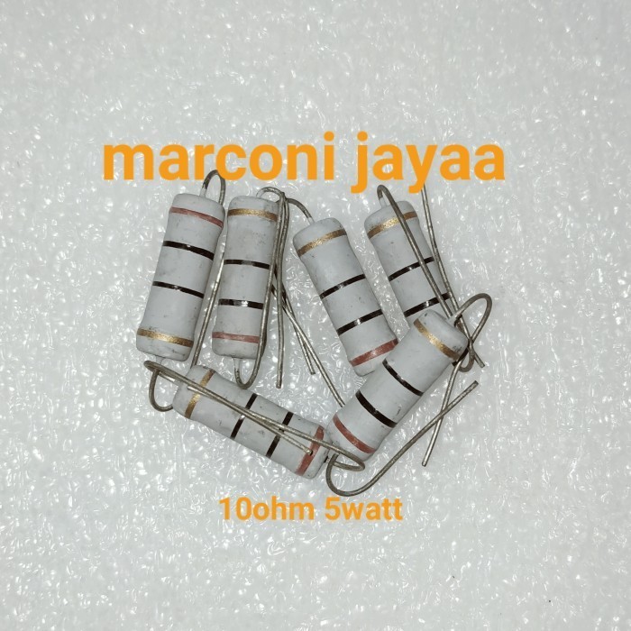 resistor 10ohm 5watt ww -MU14