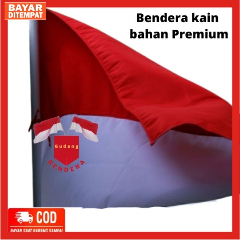 Bendera merah putih Bendera Indonesia kain katun