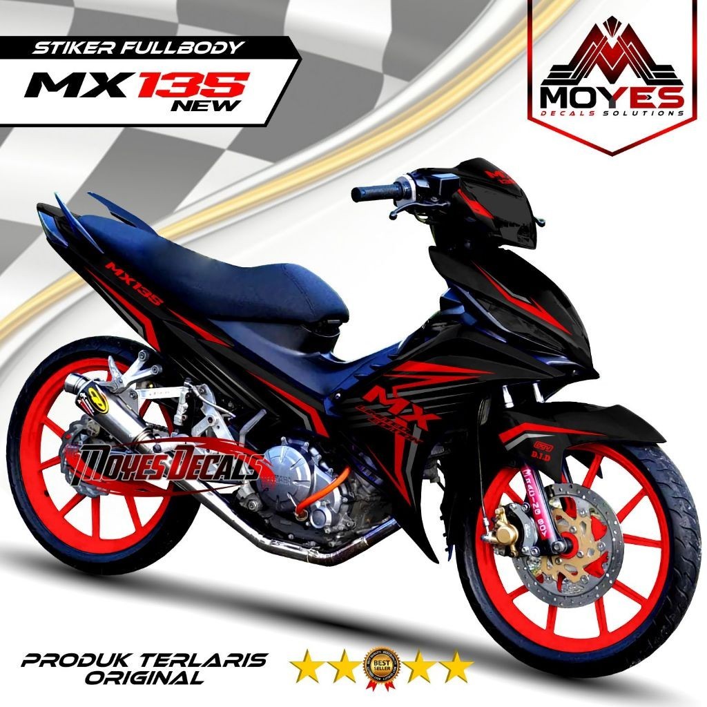 Decal Mx 135 New Fullbody Stiker Variasi Mx New 135 Fullbody