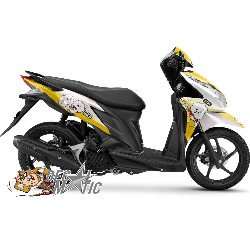 Decal Vario Techno 125 Full body Stiker Full Body Vario Techno 125 PGMFI 2011-2014 Bts Bt21 BTS RJ