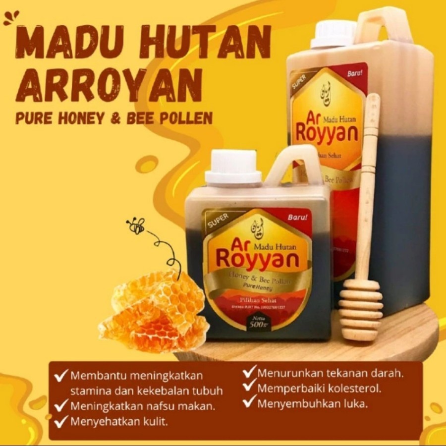 

Madu sehat manis multi flora arroyan