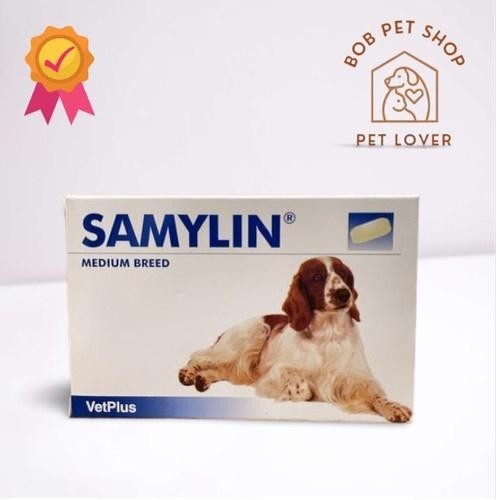 SAMYLIN MEDIUM BREED UNTUK ANJING/ DOG OBAT GANGGUAN LIVER KHUSUS ANJING DAN KUCING