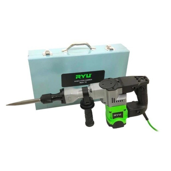 RYU Demolition Hammer Drill RDH 15 1200 W Mesin Bobok Beton