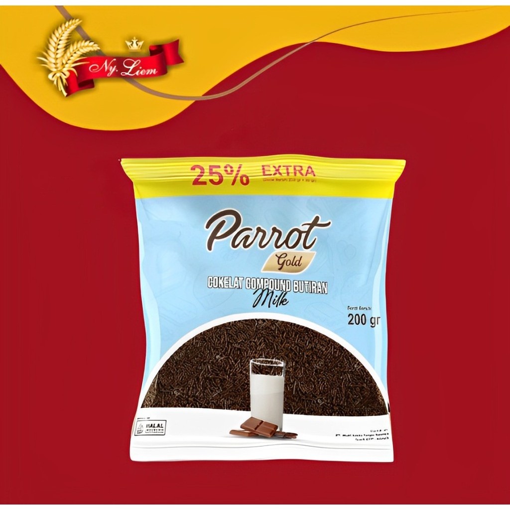 

PARROT Coklat Butir MILK 200 gr