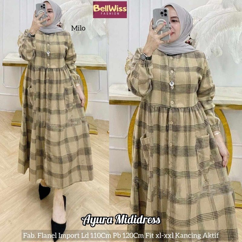 Ayura Midi Dress ORI by Bellwiss
