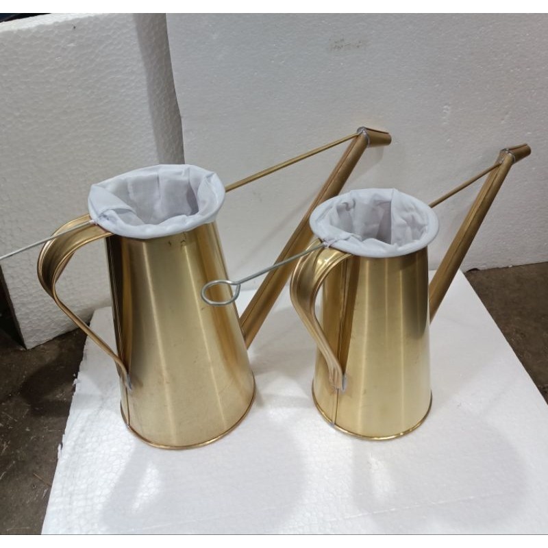 Teko Kopi Kuningan TEBAL + Saringan Kopi Bahan kain// PRODUK MURAH PROMO SALE