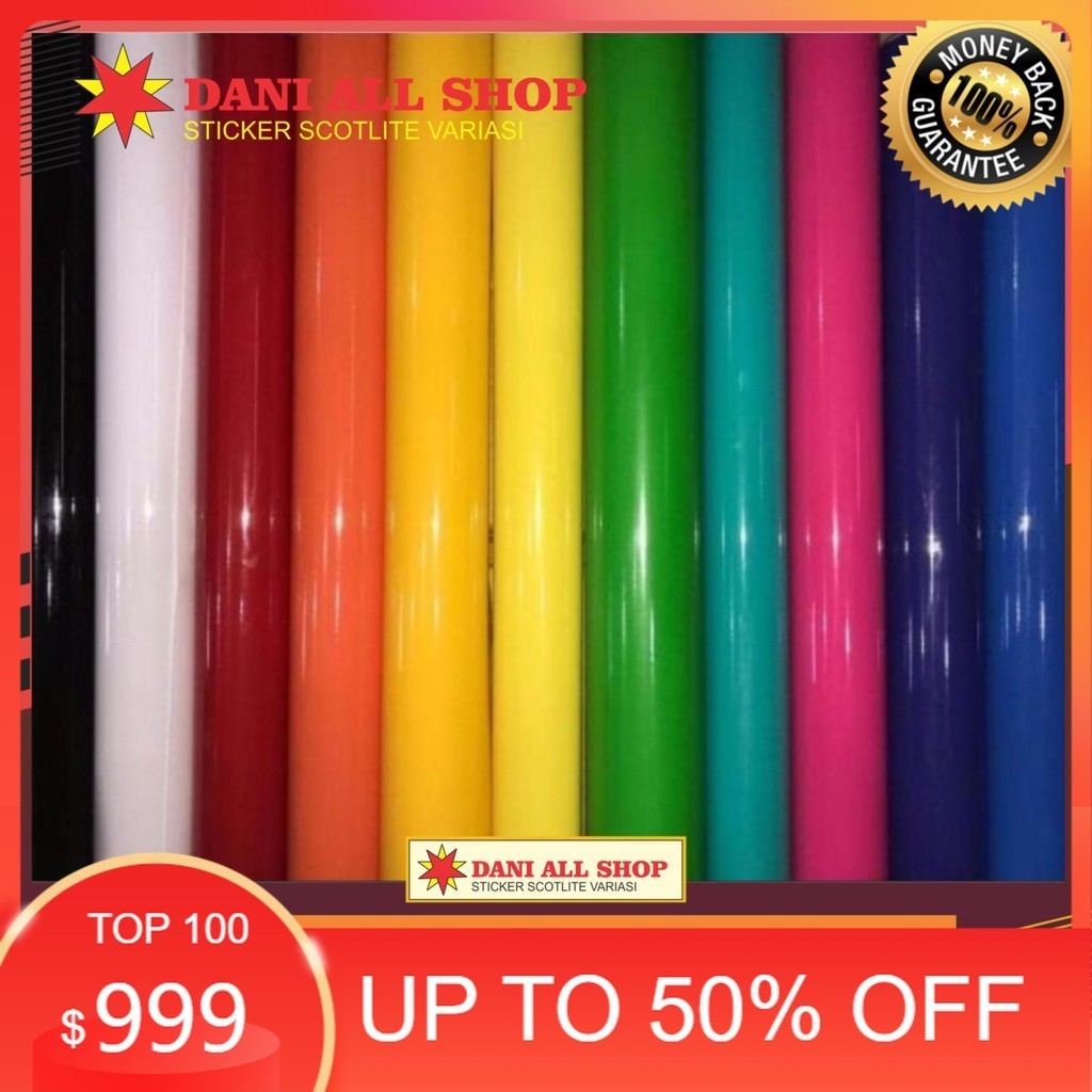 Skotlet , scotlite , sticker lembaran PUTIH SUSU GLOSSY BUAT MOTOR MOBIL MEJA LEMARI DAPUR backgroun