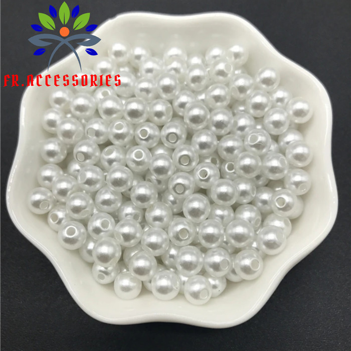 MANIK MANIK MUTIARA MOTE MUTIARA RINGAN - Putih 0,8 mm Isi 15 Gram