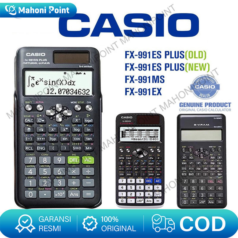 

Casio Kalkulator Scientific Casio ilmiah 991ES-Plus Kalkulator Casio Scientific Calculator Casio Scientific