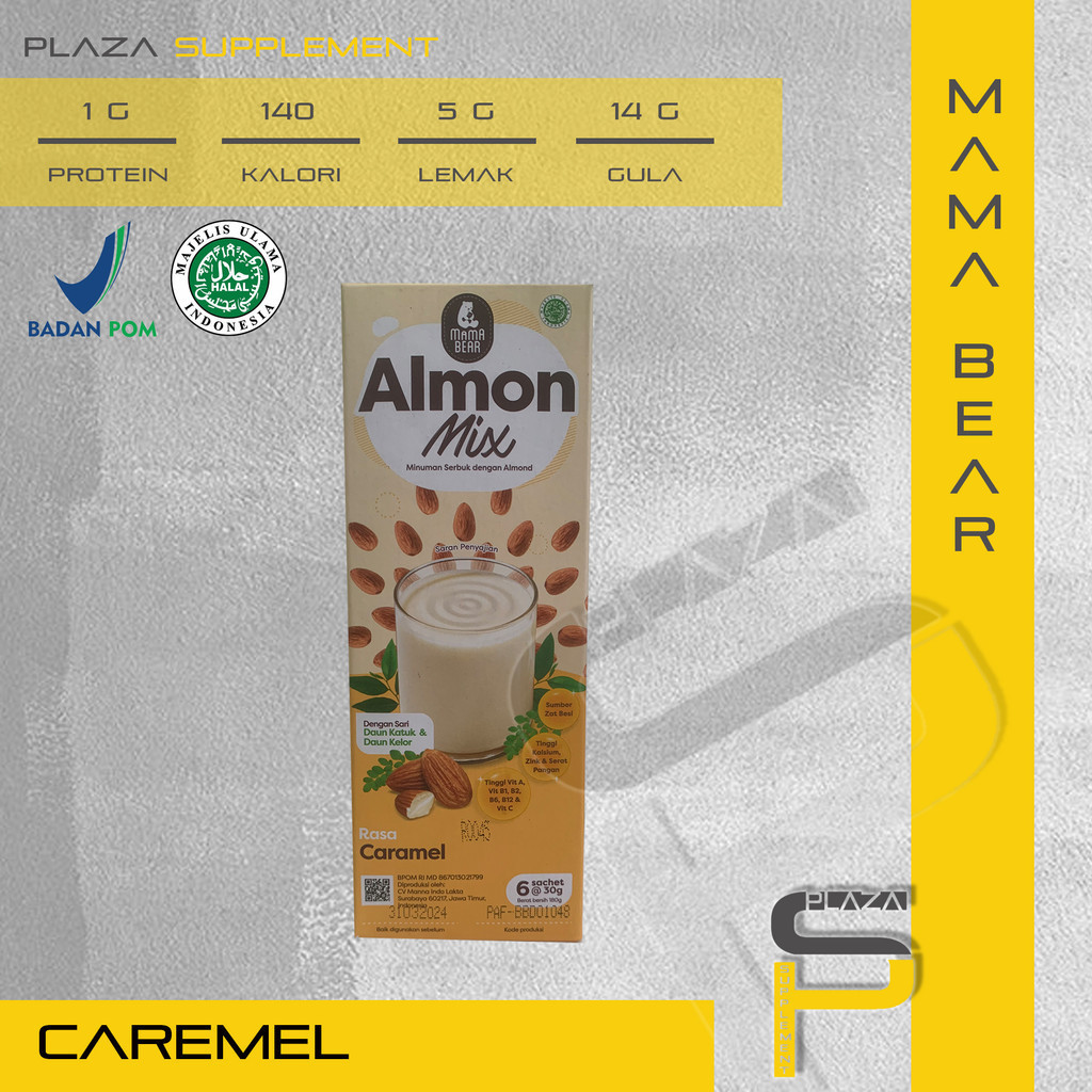 Mama Bear / Mama Bear Almon Mix / Teh Pelancar Asi