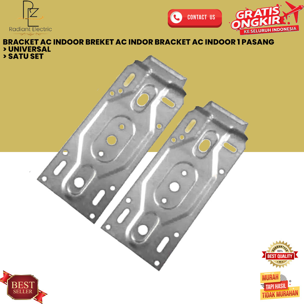 BRACKET AC INDOOR BREKET AC INDOR BRACKET AC INDOOR 1 PASANG