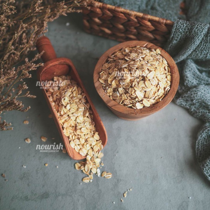 

[[ K23 - BEST SELLER ]] Natural Rolled Oat 1kg