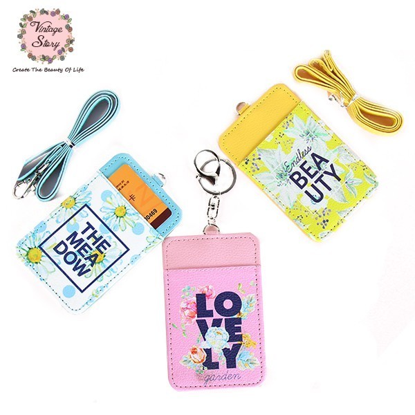 

Tempat Penyimpanan Kartu ID Card Case Motif Kartun