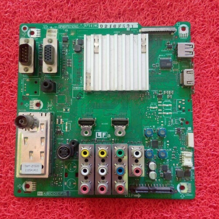 MB mainboard motherboard mesin tv Lcd Sharp LC 40L500M - LC40L500M