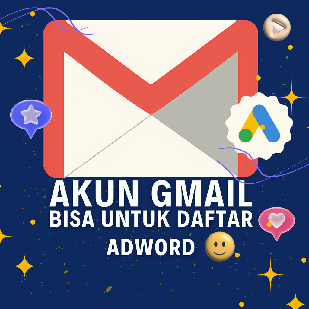 AKUN GMAIL @GMAIL.COM | GMAIL BISA UNTUK AKUN ADS | AKUN GMAIL PERMANEN TERVERIFIKASI PVA |  HIGH QU