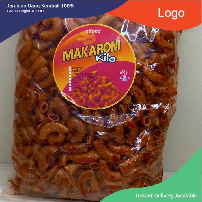 

Makaroni kilo cikruh seblak pedas cemilan makroni snack bantet - 50 gr