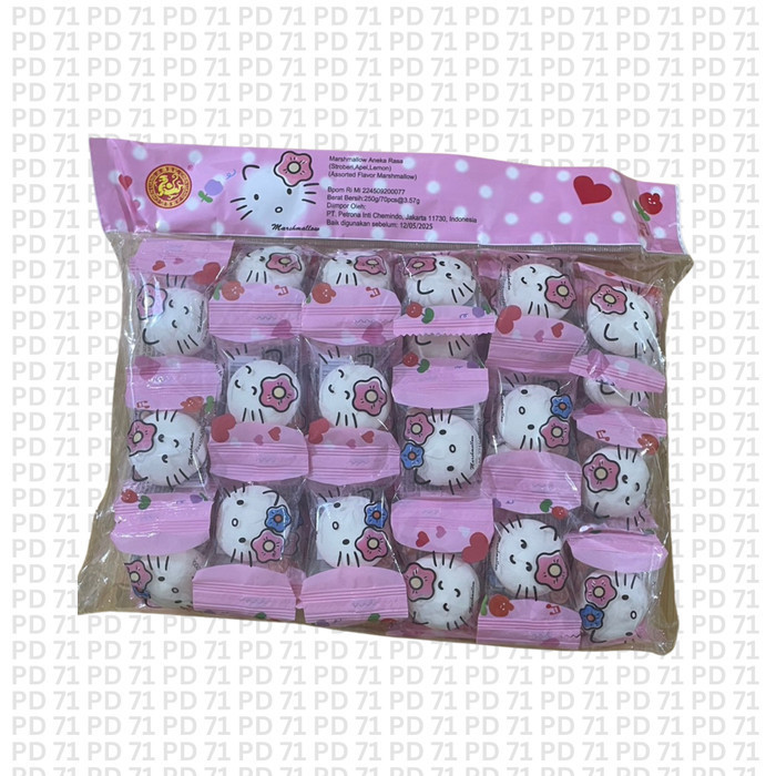 

Marshmallow Bentuk Hello Kitty Aneka Rasa