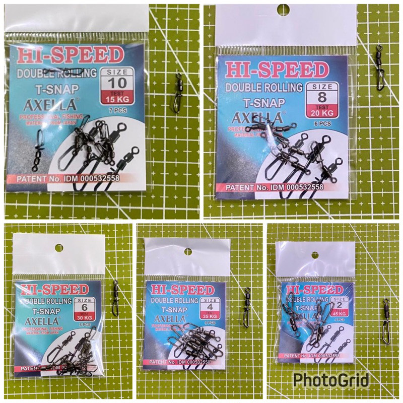 Kili kili rolling swivel with T shape snap