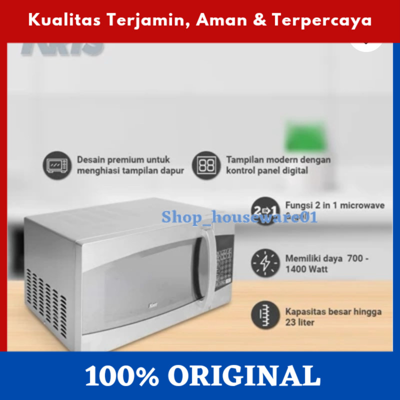 Kris 23 Ltr Microwave - Silver