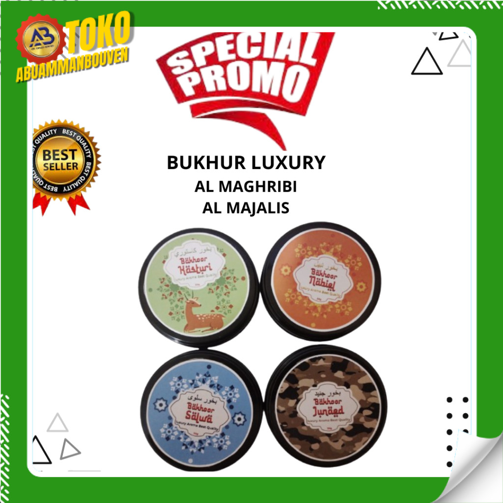 [promo]Paket Murah Bukhur - Buhur Bakhoor Dupa Arab Menyan Aromaterapi | Bukhur Arab Premium Buhur W