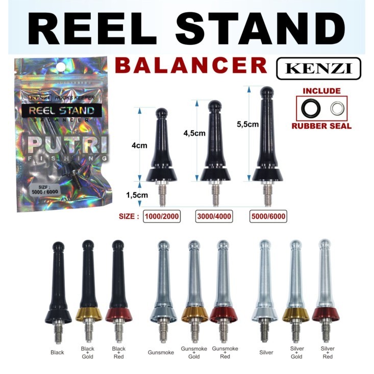 Komponen Reel - REEL STAND KENZI BALANCER 1000 2000 3000 4000 5000 6000