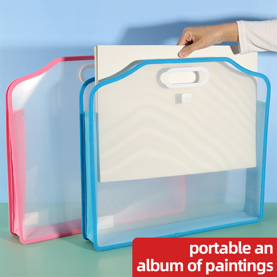 

A3 Art Folder for 8K Artworks. Sturdy, spacious, ideal for student artists' storage.