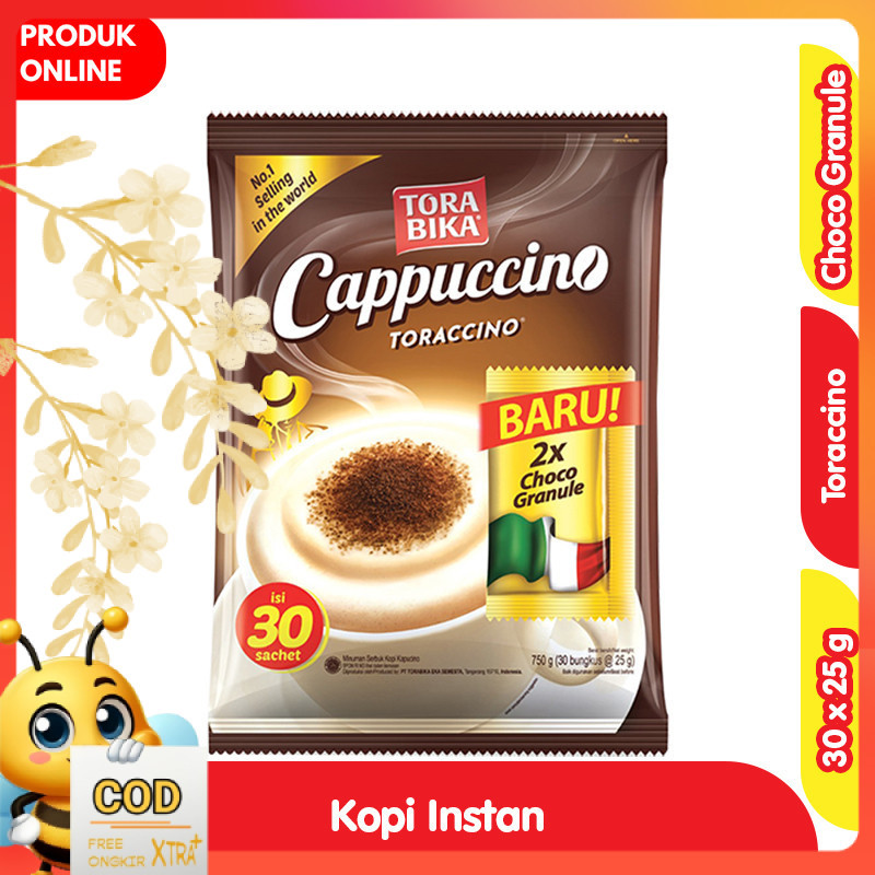 

Torabika Cappuccino Kopi Instan Bubuk Sachet 30 x 25 g