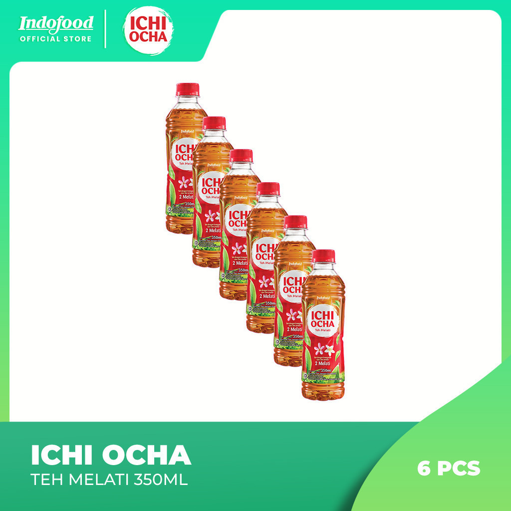 

ICHI OCHA Minuman Teh Melati 350ml x 6 Pcs