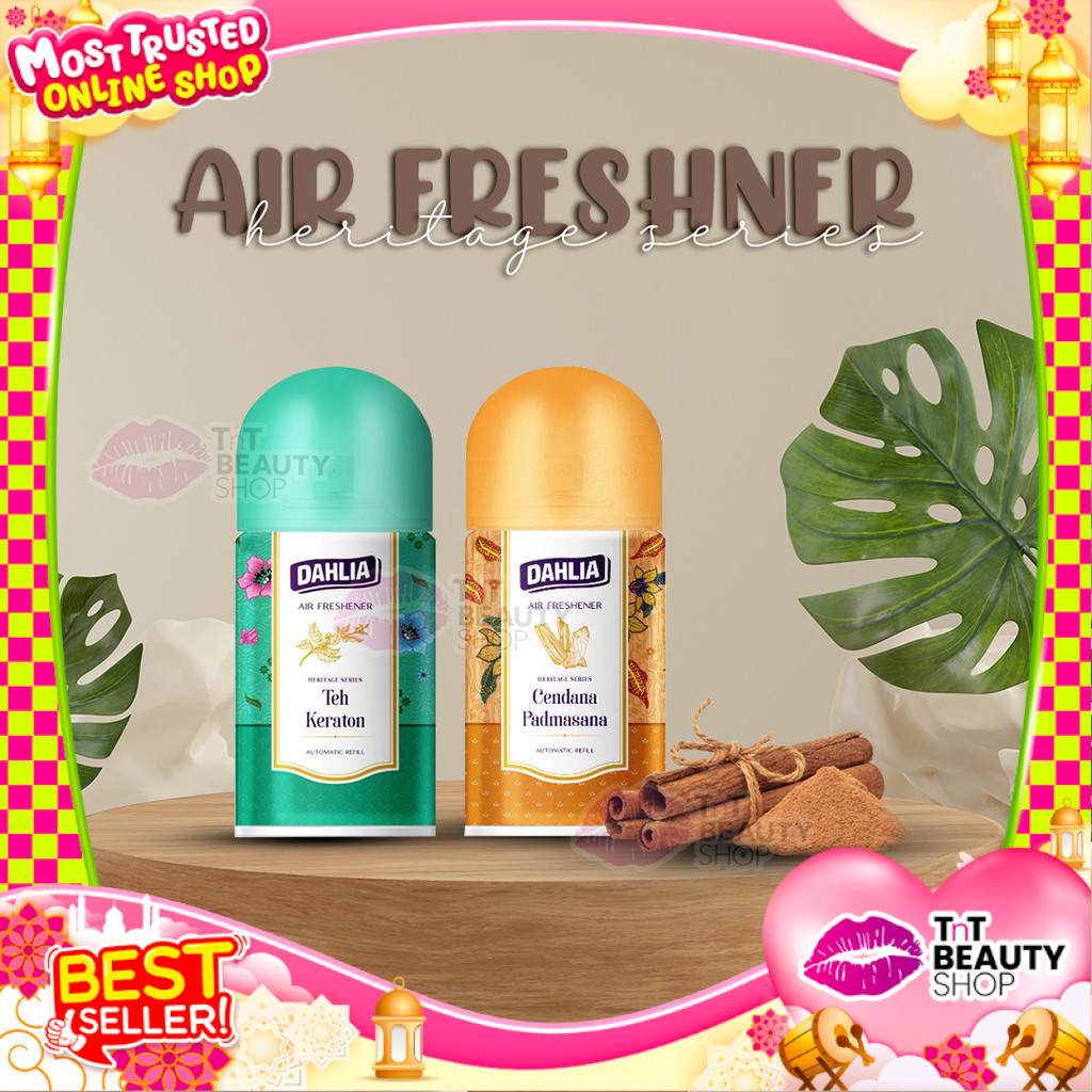 Dahlia Air Freshener Matic Refill Teh Keraton | Cendana 225ml | TnT Beauty Shop
