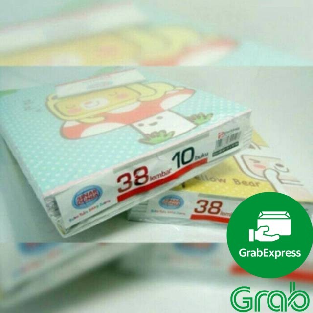 

1 pak 10 buku buku tulis sidu 38 lbr promo harga
