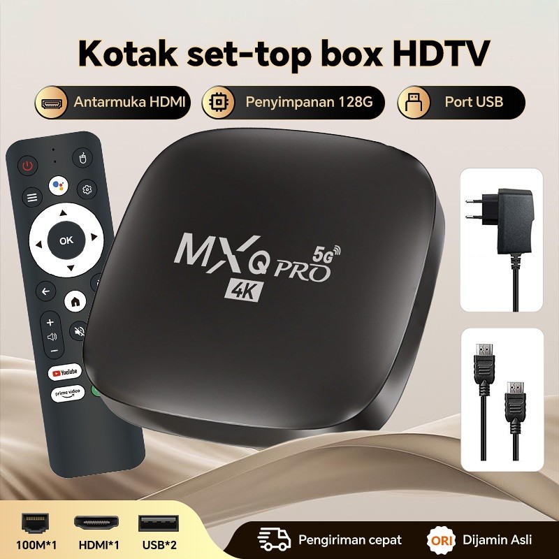8+128gb dualband 2.4G 5G wifi STB Android Smart TV Box 4K Unlock Root Full Aplikasi Mengubah Tv