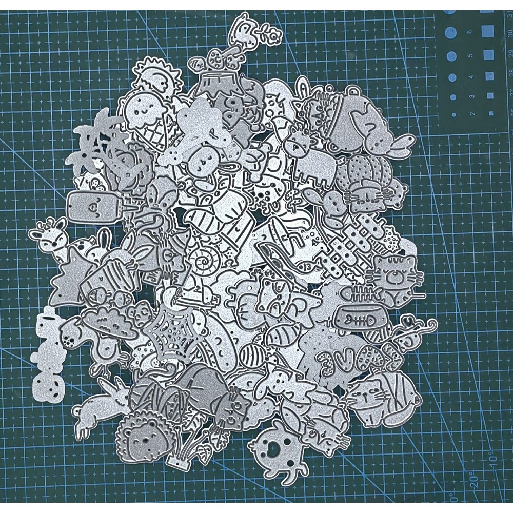 

random MINI Small size animal flower metal cutting dies cut die mold Scrapbook paper craft knife mould blade punch stencils dies