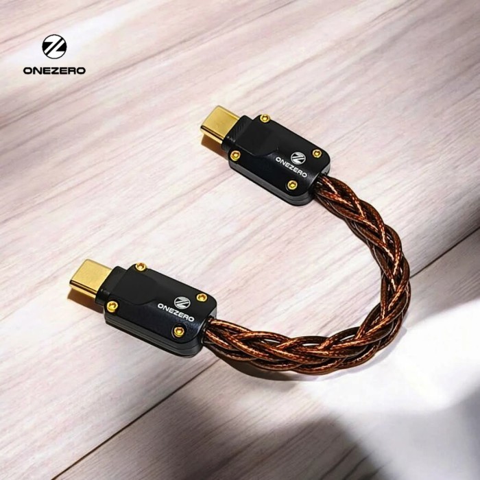 ONEZERO FOMO 8braid 7n OCC coaxial litz hybrid C to C USB DAC interconnect