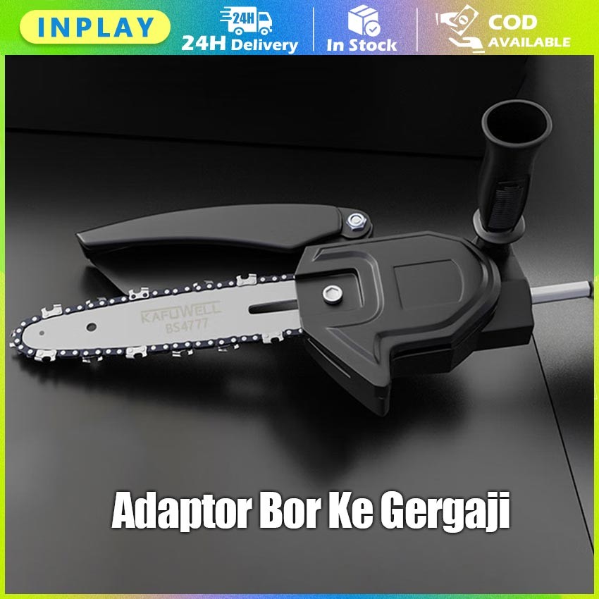 4" & 6" Cykat Chainsaw Adaptor Mesin Bor / Adaptor Konverter Bor Menjadi Gergaji Chain Saw Mini