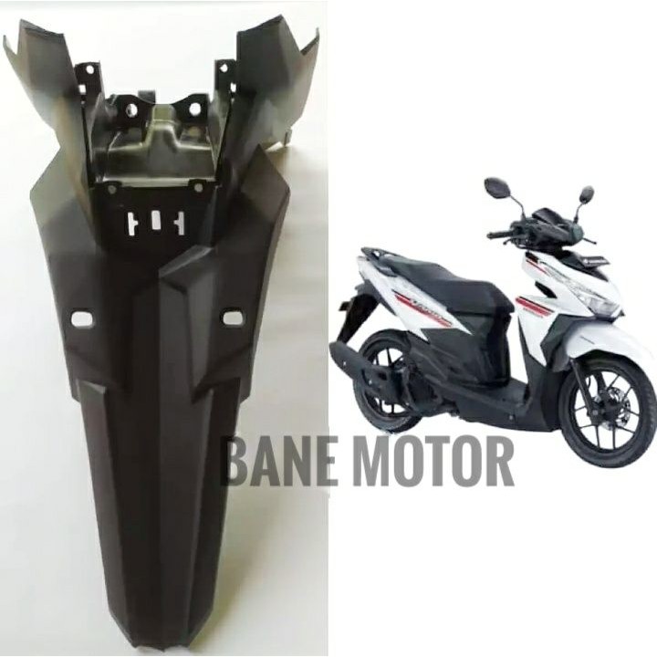 Body kasar eceran spakbor belakang motor Vario 150 - slebor belakang Vario 150 125 LED tahun 2015-20