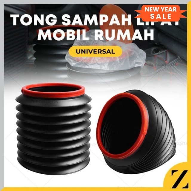 EMBER LIPAT PORTABEL KOTAK MULTIFUNGSI TEMPAT TONG SAMPAH MOBIL FOLDABLE BUCKET STORAGE WATERPROOF O