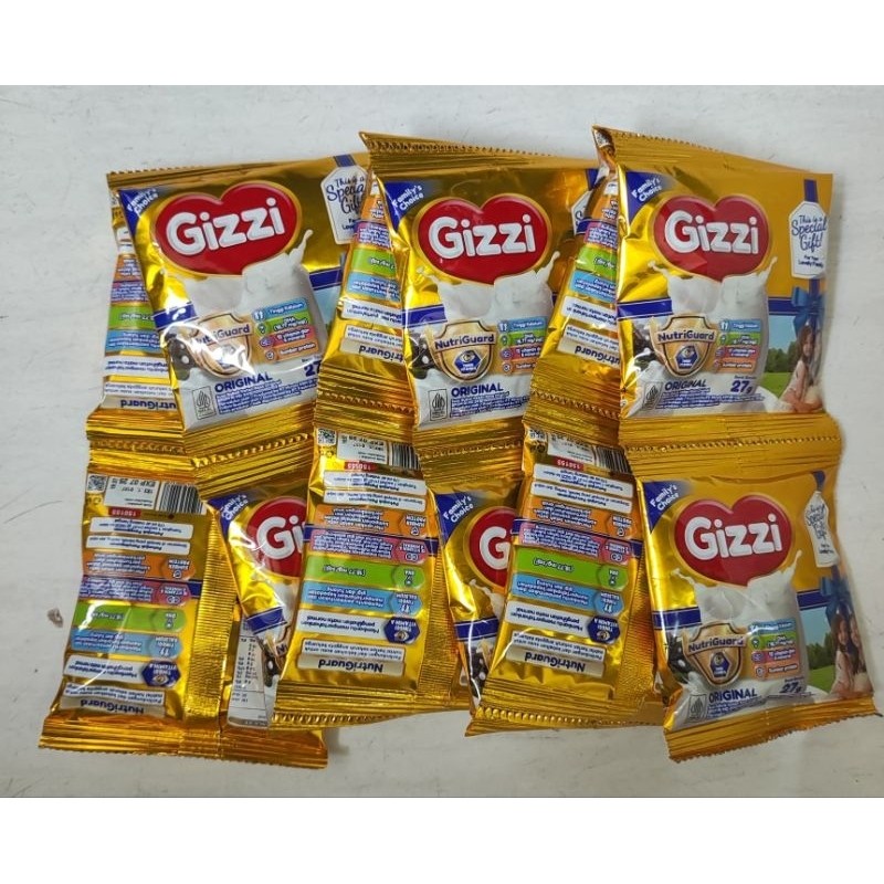 

OKHI - IND - GIZZI Susu Bubuk Instant Original 27gr RENCENG