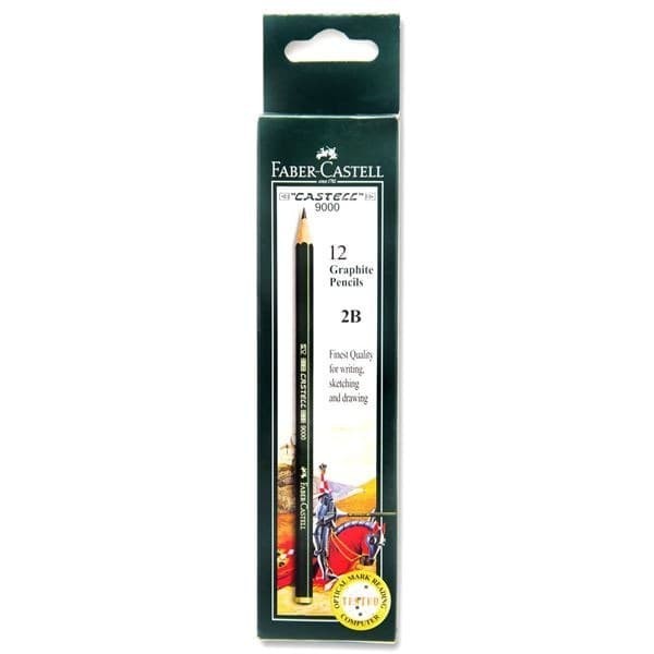 

[New]Promo Pensil 2B 9000 Faber Castell (isi 12)