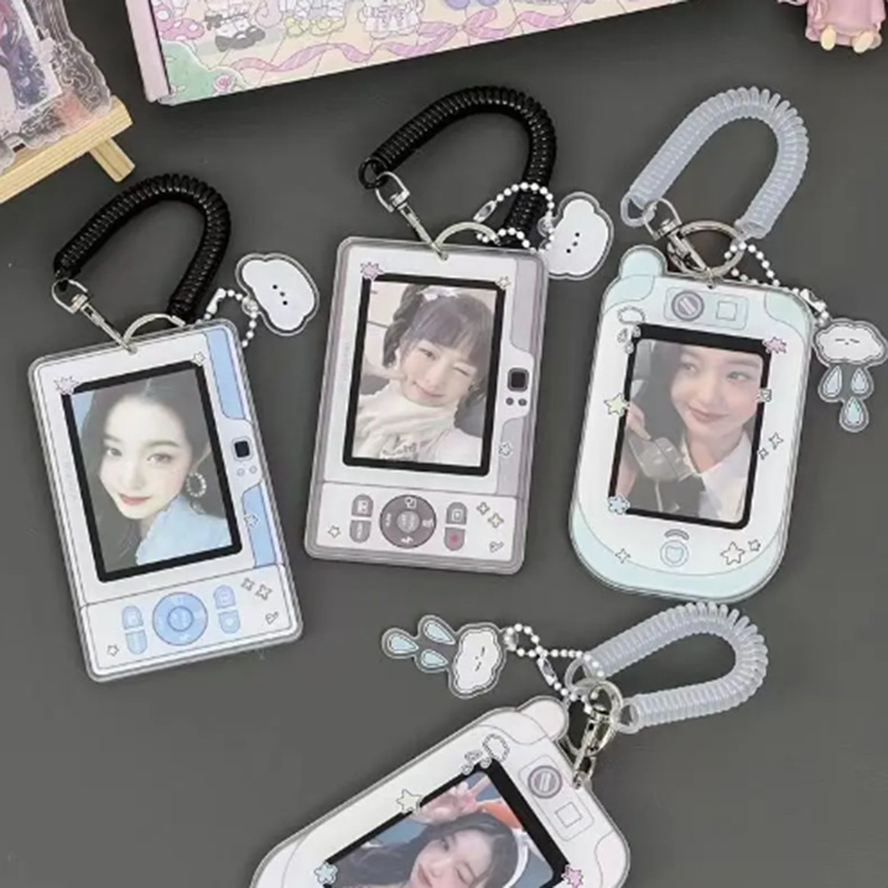 

INS Acrylic Photocard Holder Kpop Idol Card Holder Transparent Poca Sleeves Photocard Holder Photo Card Storage Box 슬리브 포토카드