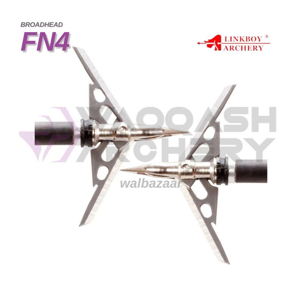 LINKBOY 2 BLADES 100 GRAIN BROADHEAD Hunting Point anak Panah untuk Berburu